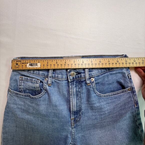 EverlaneThe Cheeky Jean Blue Straight Leg Slim Light Wash Size 27 - Picture 5 of 10